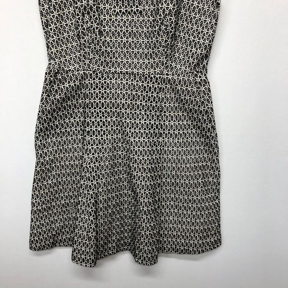 NWT J. Crew Women Contrast Eyelet Sleeveless Mini Dress Size 12 M089 -12 - Picture 10 of 12